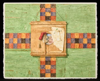 "SMILE IT'S ONLY A GAME" by R. ESHOO (1926-2018)