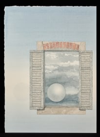 "WHAT WAS, ISN'T XIX" by ROBERT ESHOO (1926-2018)