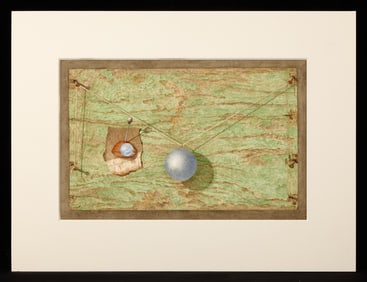 "HANGING BY A THREAD" by ROBERT  ESHOO (1926-2018)