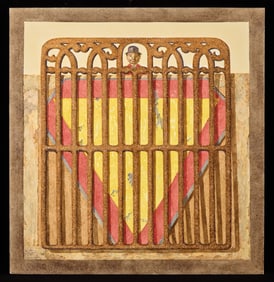 "THE GATE KEEPER" by ROBERT ESHOO (1926-2018)