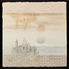 "THE CASTLE VIII" by ROBERT ESHOO (1926-2018)