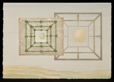 "ON THE HORIZON IV" by ROBERT ESHOO (1926-2018)