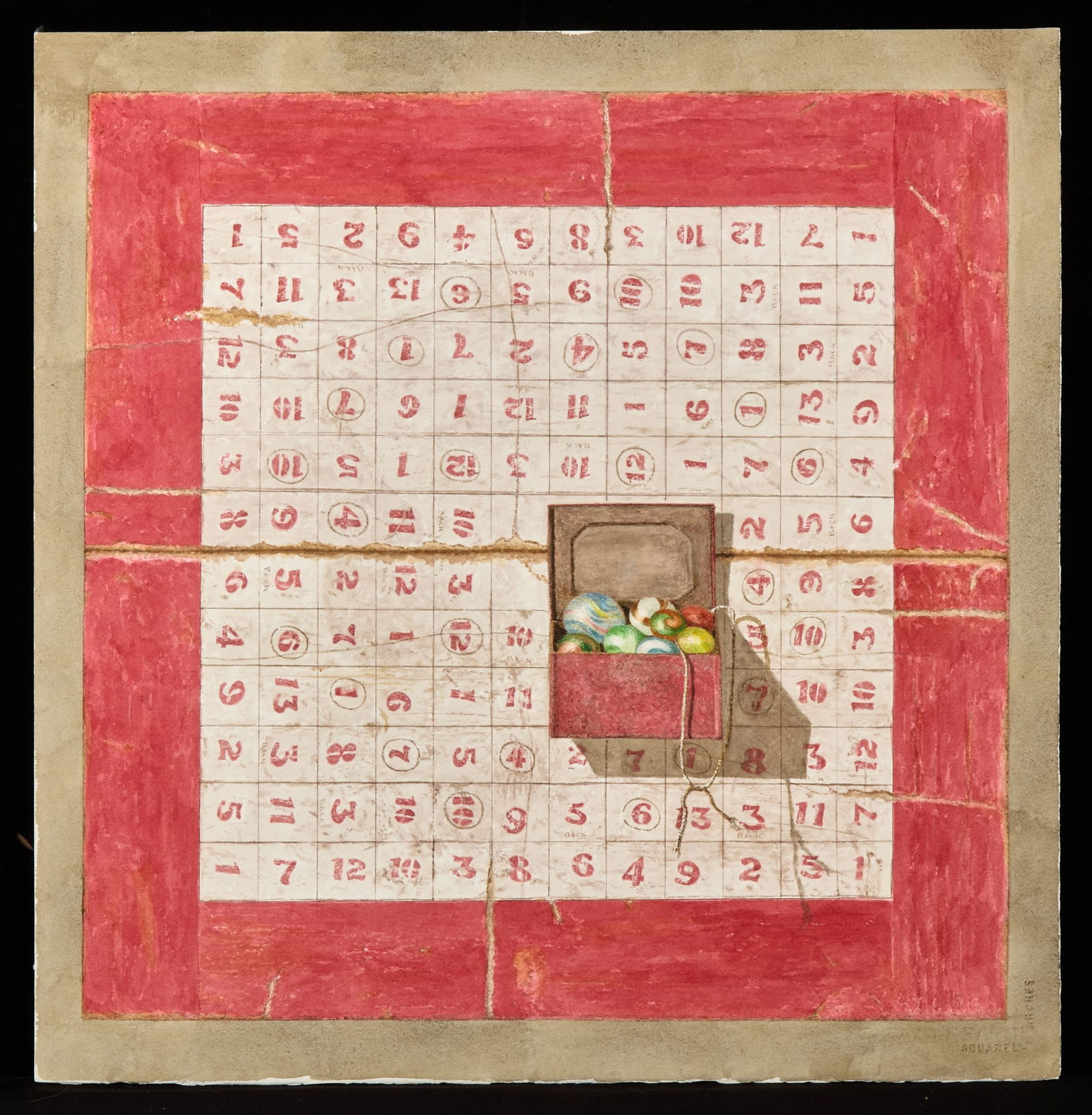 "THE TREASURED PRIZE" by ROBERT ESHOO (1926-2018) (1 of 6)