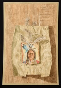 "SITTING BULL" by ROBERT ESHOO (1926-2018)