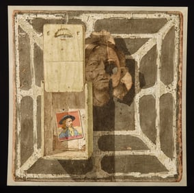 "SITTING BULL TRAP" by ROBERT ESHOO (1926-2018)