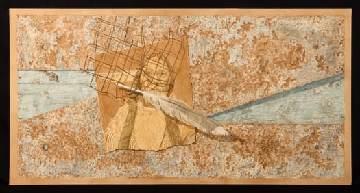 "THE FEATHER" by ROBERT ESHOO (1926-2018)