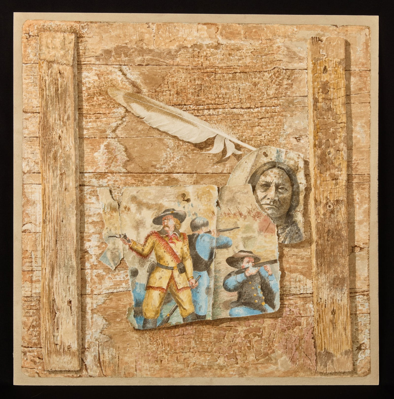 "VICTORIUS FEATHER" by ROBERT ESHOO (1926-2018) (1 of 9)