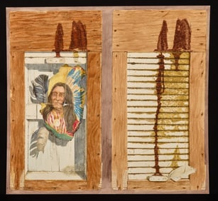 "BLOOD BOX" by ROBERT ESHOO (1926-2018)