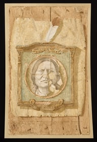 "THE GREAT SIOUX ICON" by ROBERT ESHOO (1926-2018)