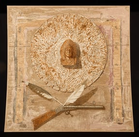 "CUSTER'S NIGHTMARE III" by R.  ESHOO (1926-2018)