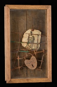 "FORGOTTEN LOCK" by ROBERT ESHOO (1926-2018)