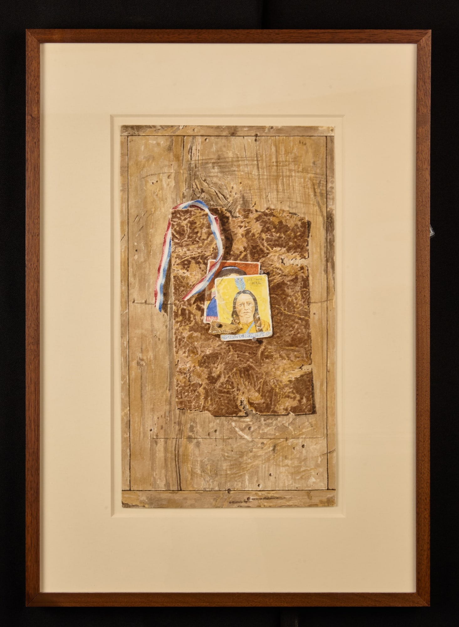 "THE VICTOR" by ROBERT ESHOO (1926-2018): Watercolor 17 1/2 x 10 inches. signed, titled and dated verso. presented framed in a floating mat. 26 x 18 1/2 inches (overall) Condition: Good Temp No 7290