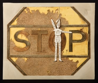 "STOP! RELAX, SMELL THE FLOWERS" by R. ESHOO