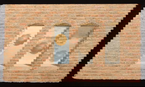 "THREE WINDOWS III" by ROBERT  ESHOO (1926-2018)