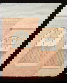 "FACADES" by ROBERT  ESHOO (1926-2018)