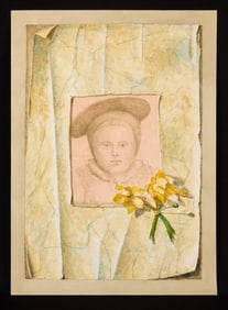"HOMAGE to HOLBEIN" by ROBERT  ESHOO (1926-2018)