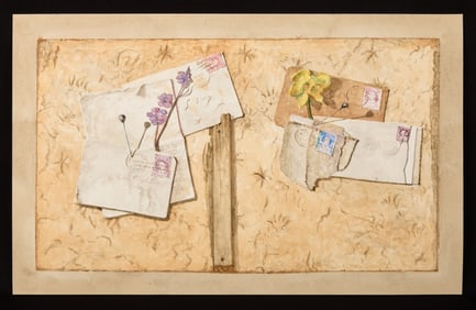 "LETTERS II" by ROBERT  ESHOO (1926-2018)