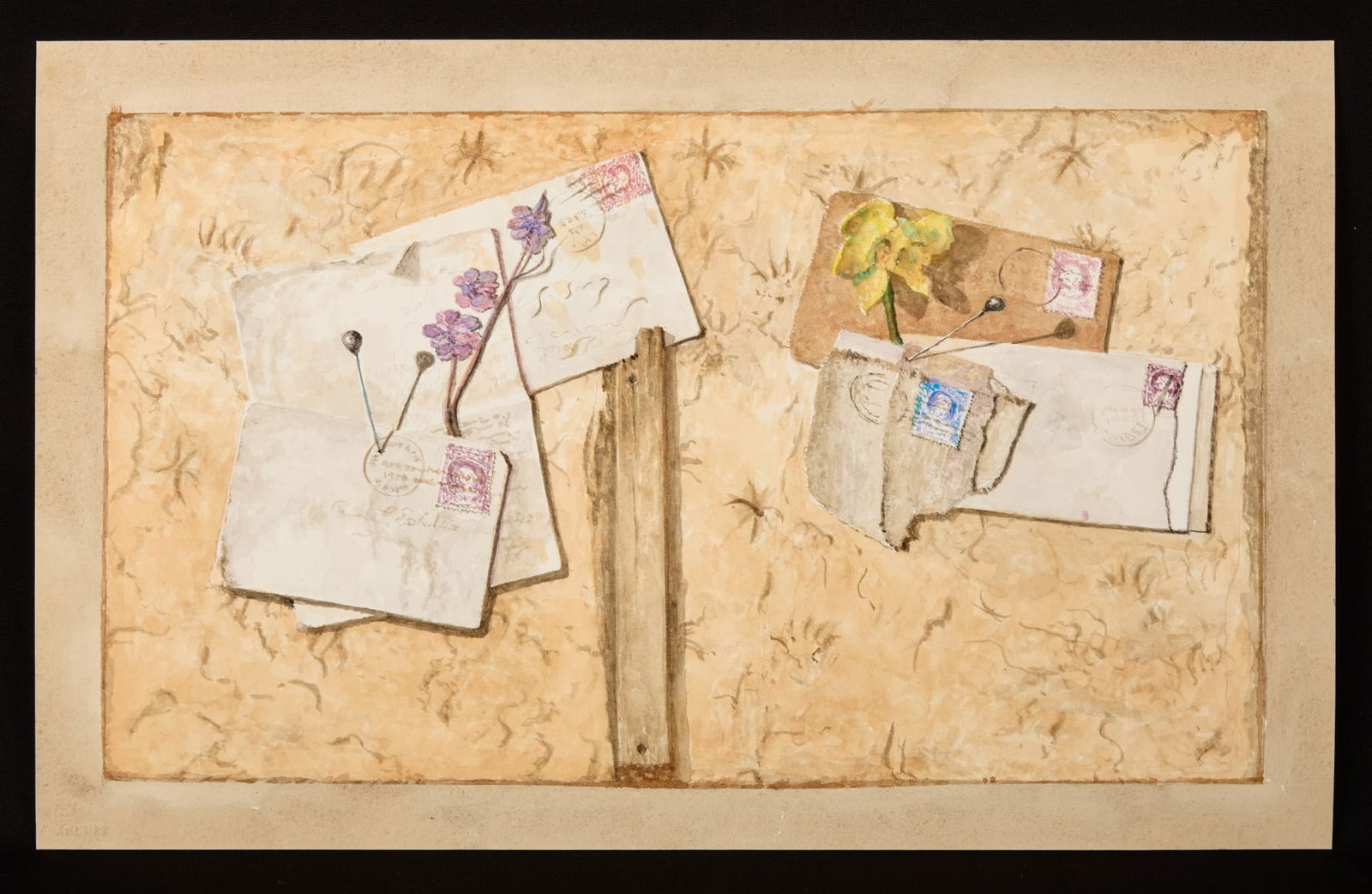 "LETTERS II" by ROBERT  ESHOO (1926-2018) (1 of 7)