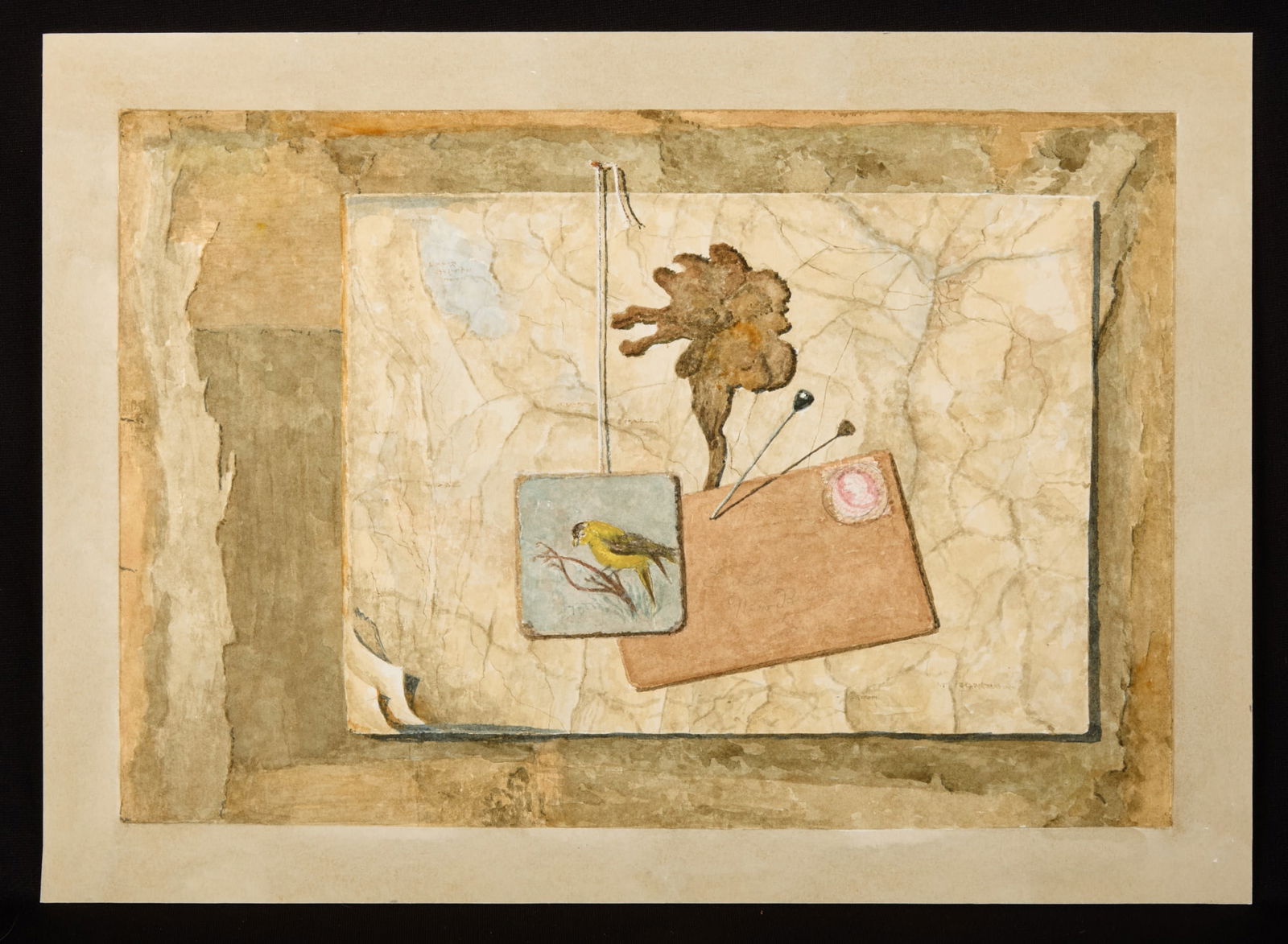 "TIME WORN" by ROBERT ESHOO (1926-2018) (1 of 6)