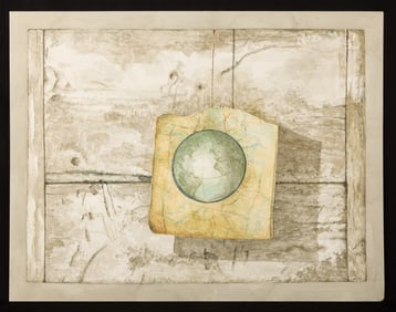 "A VERY FRAGILE WORLD" by ROBERT ESHOO (1926-2018)