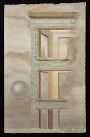 "WHAT WAS, ISN'T X" by ROBERT ESHOO (1926-2018)