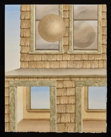 "WHAT WAS, ISN'T XI" by ROBERT ESHOO (1926-2018)