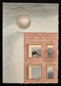 "WHAT WAS, ISN'T XV" by ROBERT ESHOO (1926-2018)