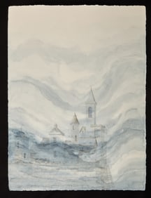 "THE CASTLE VI" by ROBERT ESHOO (1926-2018)