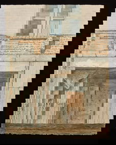 "A VIEW WITHIN III" by ROBERT ESHOO (1926-2018)