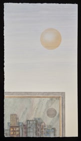 "FACADE STUDY" by ROBERT ESHOO (1926-2018)