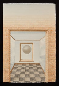 "GOING OUT" by ROBERT ESHOO (1926-2018)