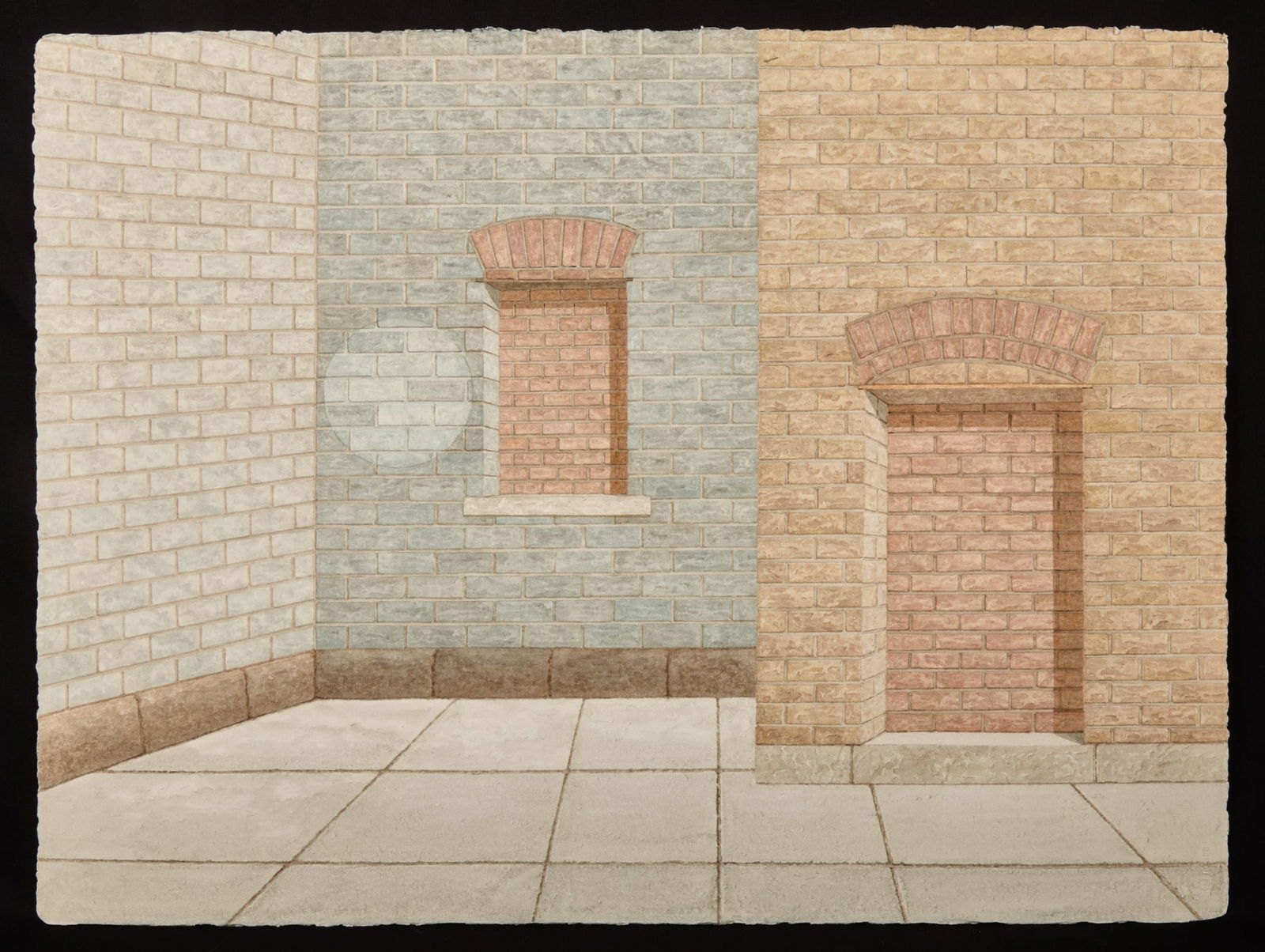 "ONLY ONE WAY OUT II" by ROBERT ESHOO (1926-2018) (1 of 6)