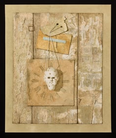 "FROM THEN TO NOW" by ROBERT ESHOO (1926-2018)