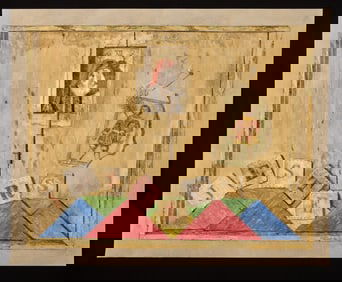 "JESTERS" by ROBERT ESHOO (1926-2018)