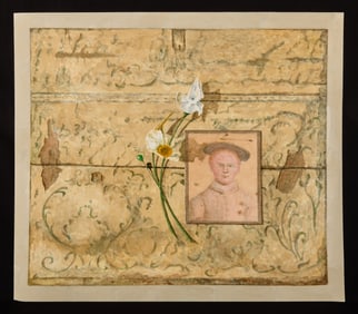 "HOMAGE to HOLDEIN II" by ROBERT ESHOO (1926-2018)