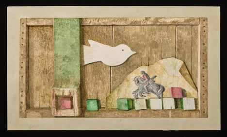 "WAR and PEACE" by ROBERT ESHOO (1926-2018)