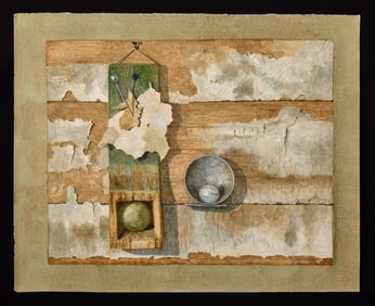 "SPHERES ENCASED" by ROBERT ESHOO (1926-2018)