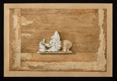 "POSEIDON'S BRIDGE" by ROBERT ESHOO (b. 1926)