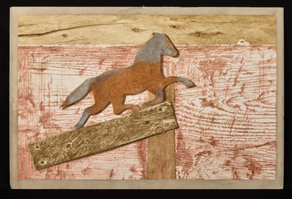 "WHERE to NOW" by ROBERT ESHOO (1926-2018)