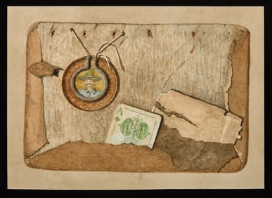 "FADING PORTRAIT" by ROBERT ESHOO (1926-2018)