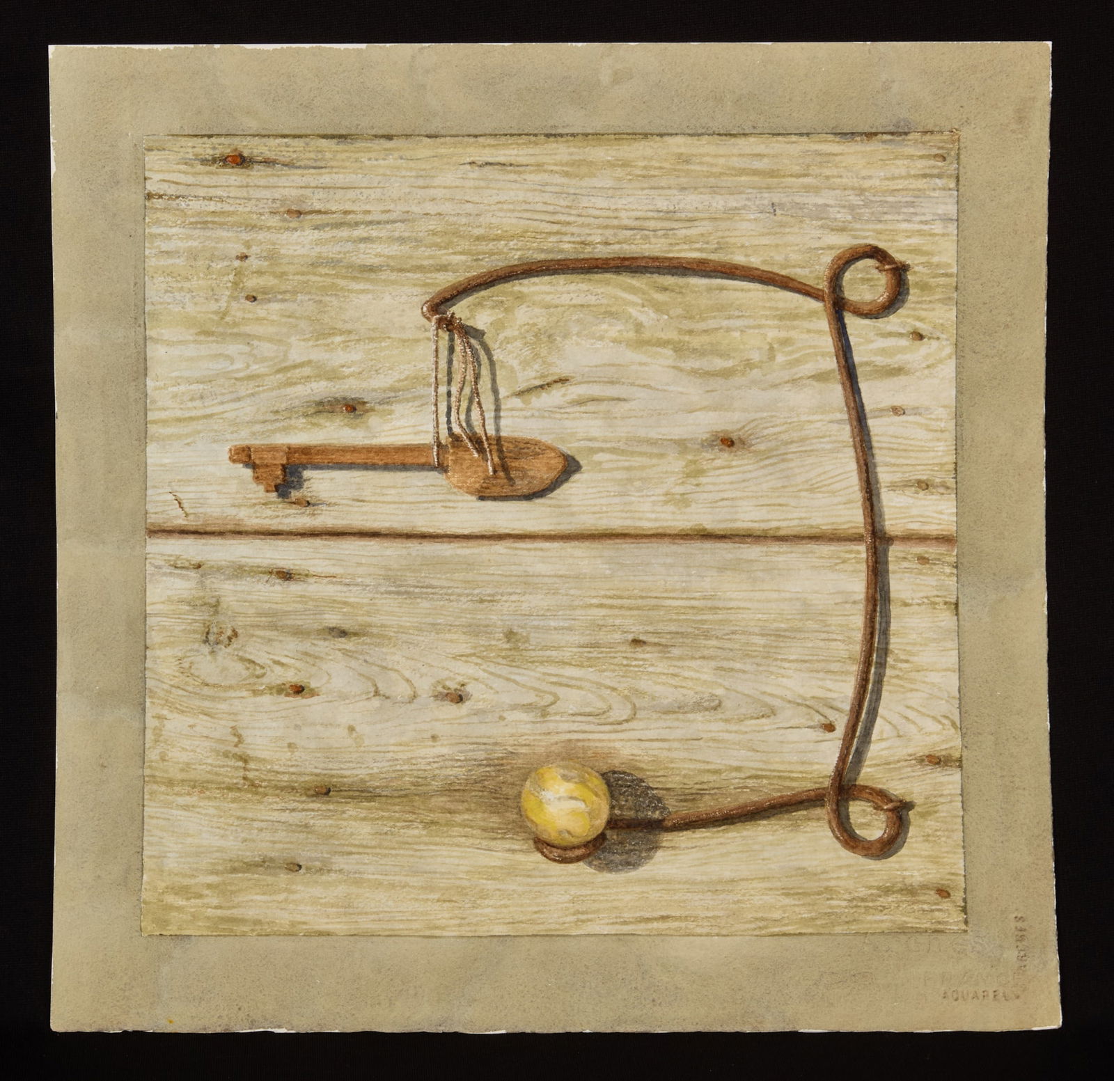 "...DOOR to NOWHERE" by ROBERT ESHOO (1926-2018) (1 of 6)