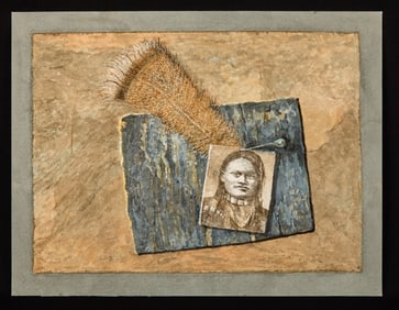 "RED ARMED PANTHER"  by ROBERT ESHOO (1926-2018)