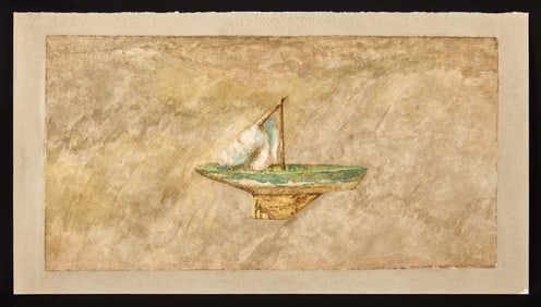 TOY SAIL BOAT by ROBERT ESHOO (1926-2018)