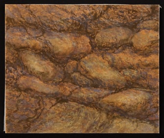 "DRY RIVER BED"  by ROBERT ESHOO (1926-2018)