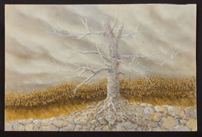 "THE OLD SENTINEL" by ROBERT ESHOO (1926-2018)