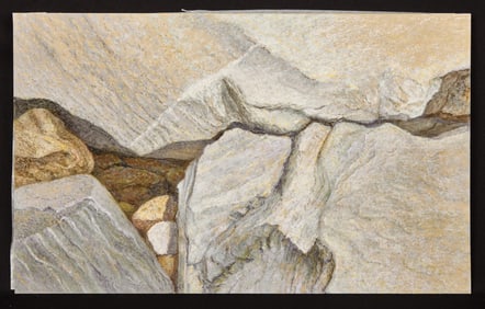 "FISSURES" by ROBERT ESHOO (1926-2018)