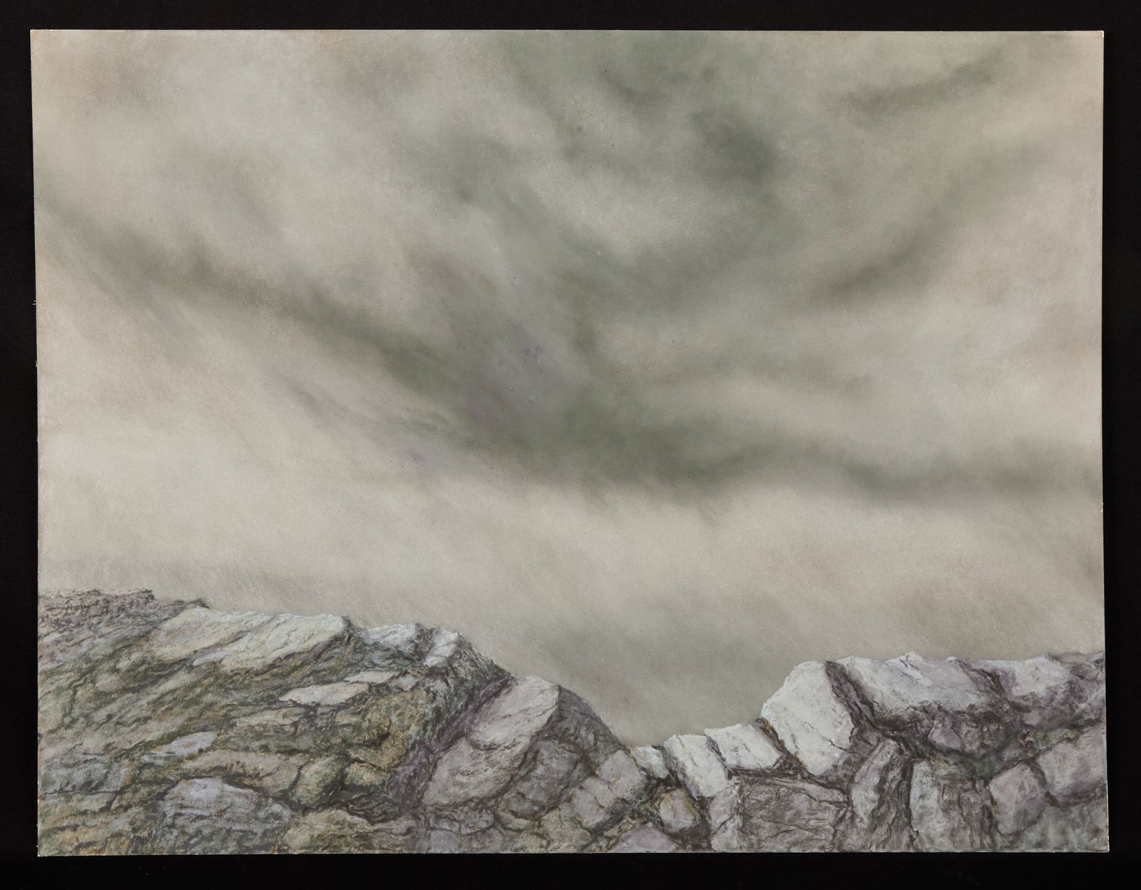 "THE PRECIPICE" by ROBERT ESHOO (1926-2018) (1 of 8)