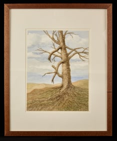 "MY TREE" by ROBERT ESHOO (1926-2018)