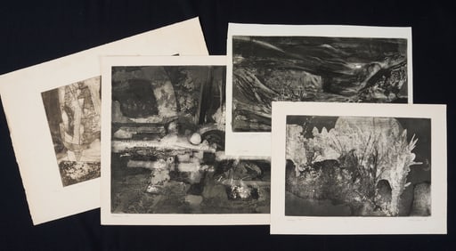 WILLIAM S. HART (20th c) Four Works Dated 1957