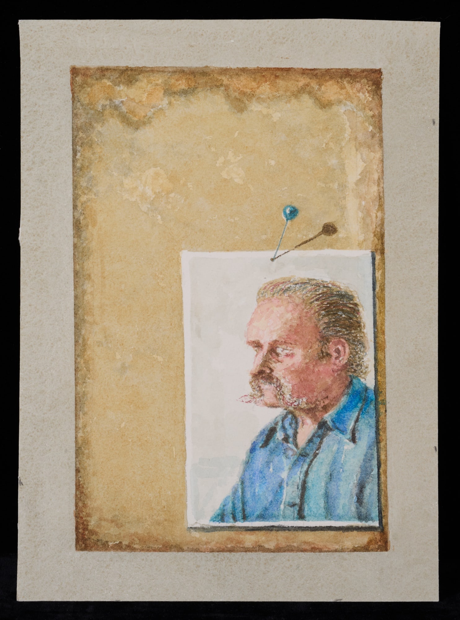 SELF PORTRAIT by ROBERT ESHOO (1926-2018) (1 of 6)